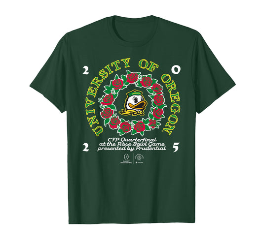 Elite Authentics Oregon Ducks Unisex-Child Black Solid Modern Digital Print Crew Neck Short Sleeve T-Shirt