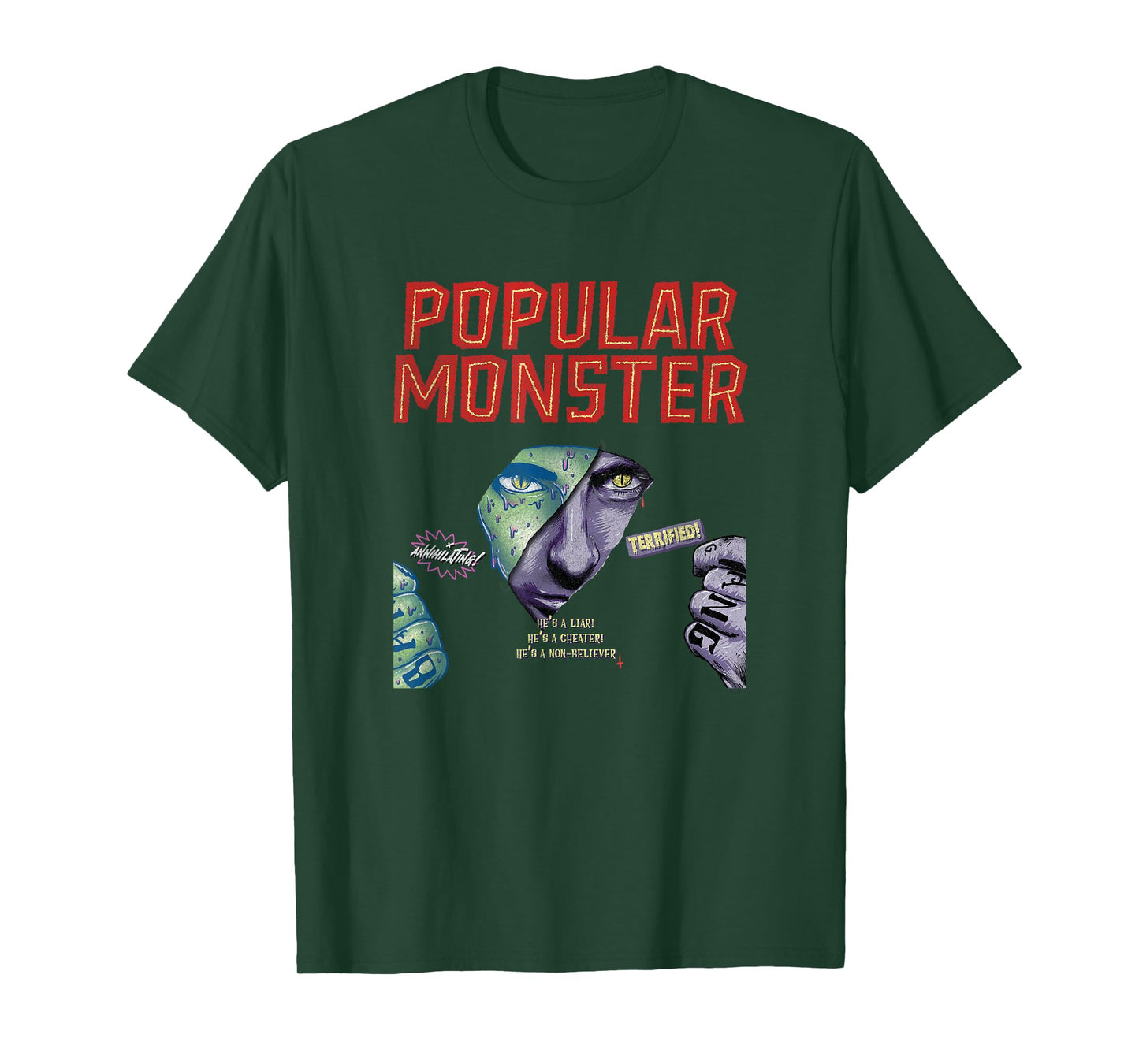 Falling In Reverse - Official Merchandise - Popular Monster T-Shirt