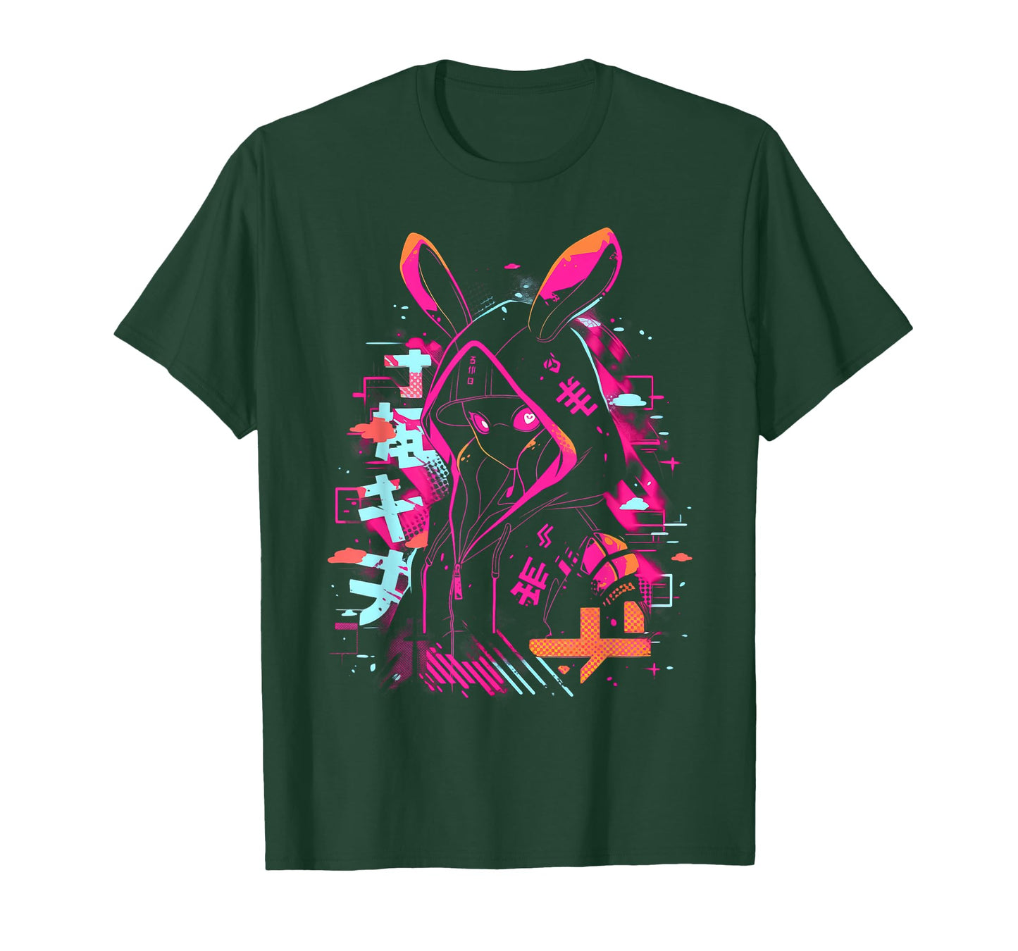 Anime Manga Cyberpunk Aesthetic Techwear Harajuku T-Shirt