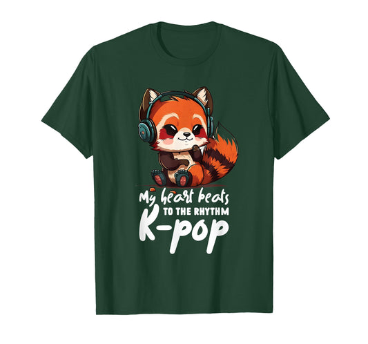 Kpop Items Bias Red Panda Korean Pop Merch K-pop Merchandise T-Shirt