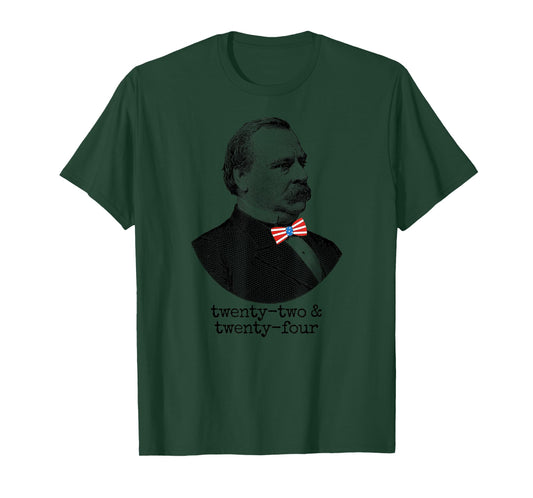 Grover Cleveland 22nd & 24th President USA T-Shirt