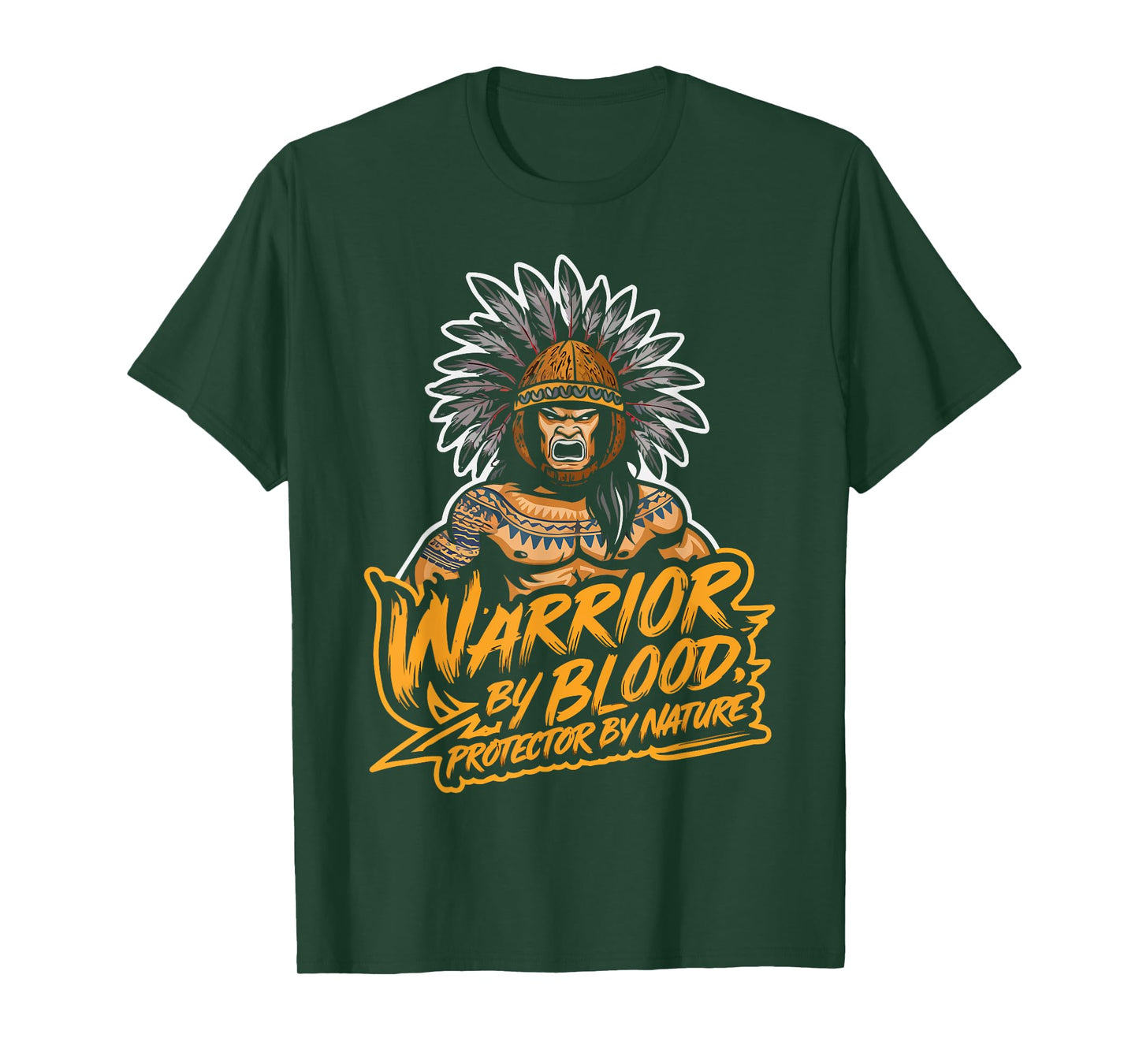 Kanaka Maoli Warrior Native Hawaiian Islands Hawaii Flag T-Shirt