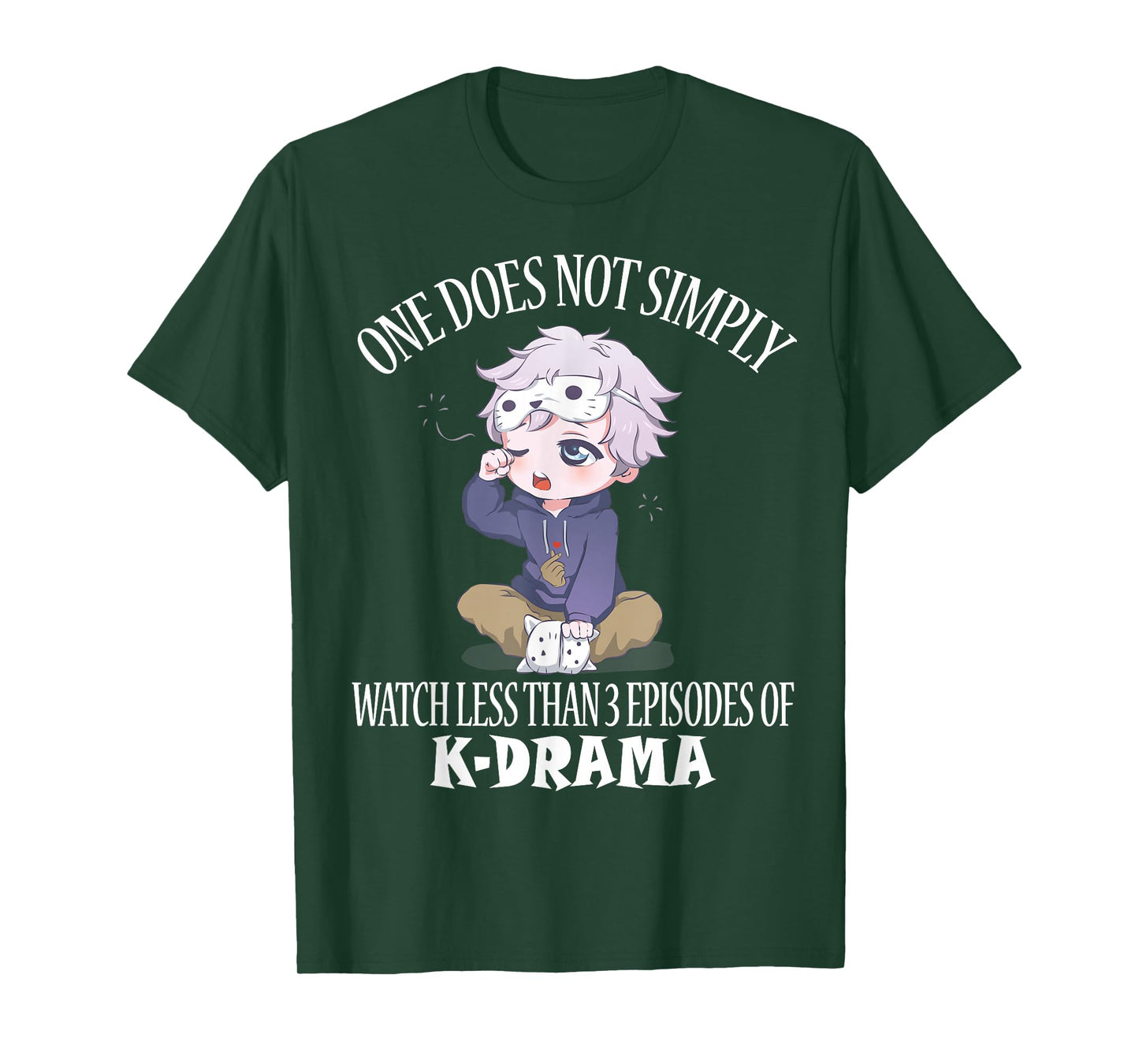 Korean Drama Kdrama Finger Heart Design T-Shirt