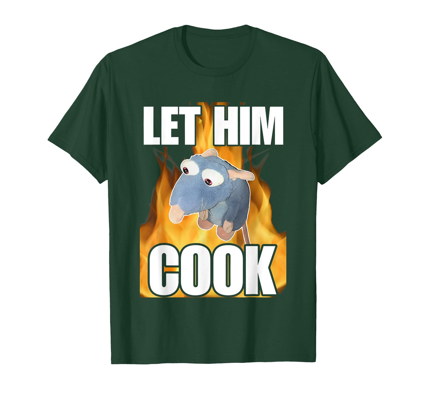 Rat Let Him Cook Funny For Men Women T-Shirt