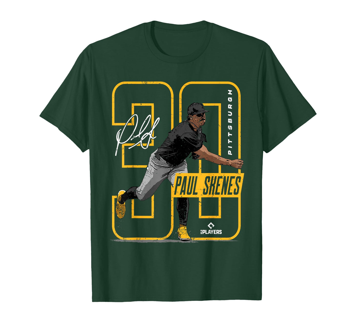 Paul Skenes | Pittsburgh Baseball Players | MLBPSK3002 T-Shirt