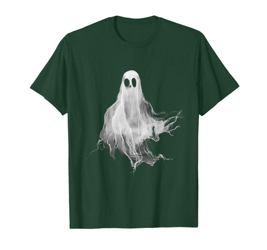 Ghost Horror Spooky Spirit Scary Halloween Goth Aesthetic T-Shirt