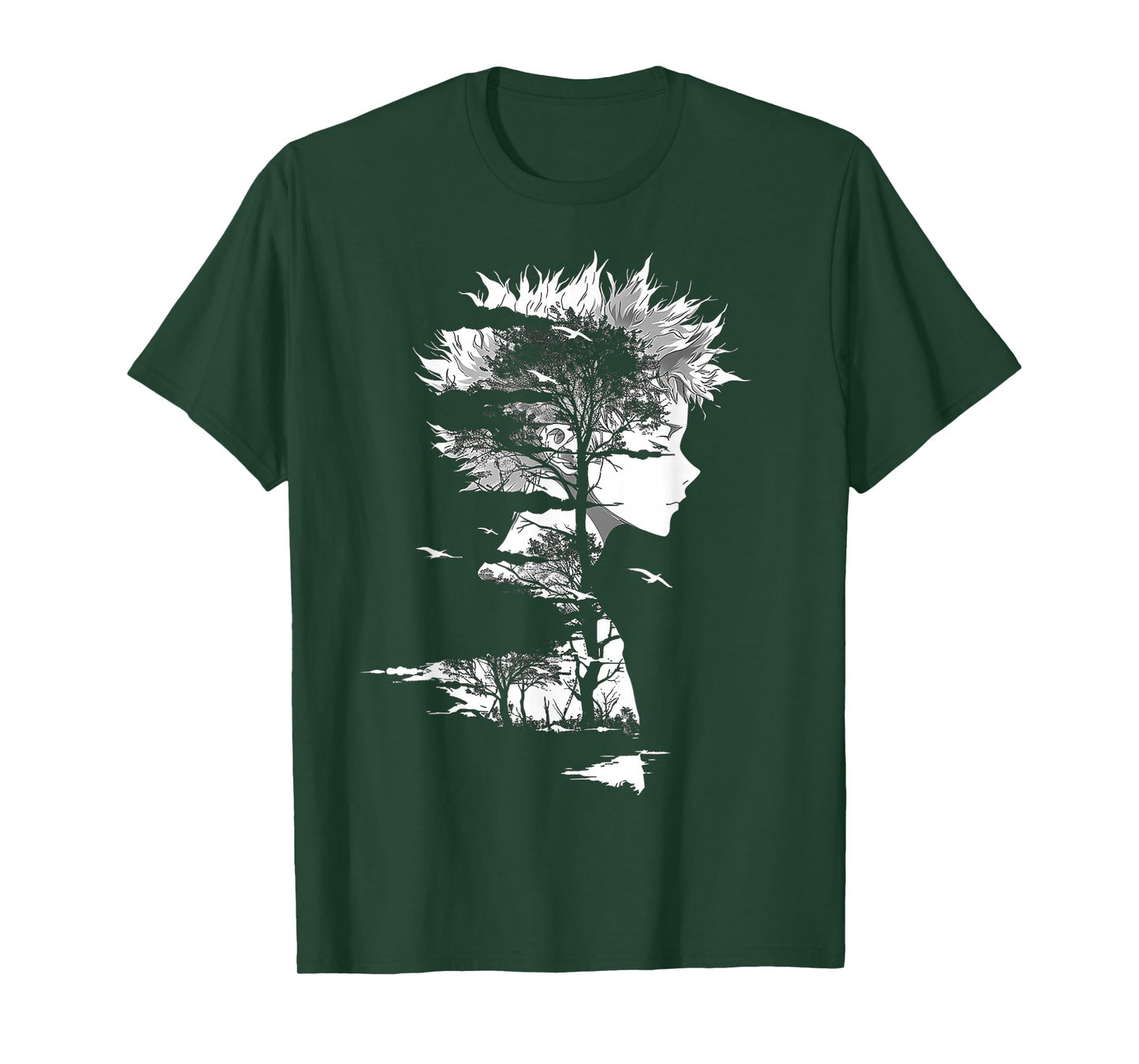 Anime Manga Motif Illustration Anime T-Shirt