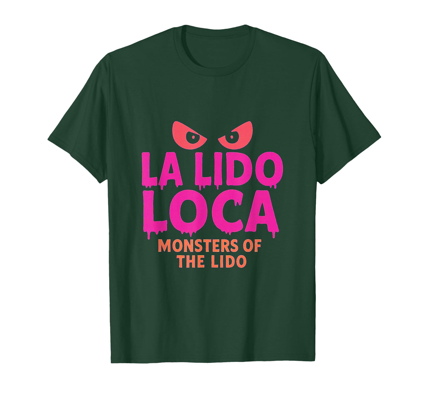 La Lido Loca Monsters of The Lido Aliens Like Cruises Fun T-Shirt