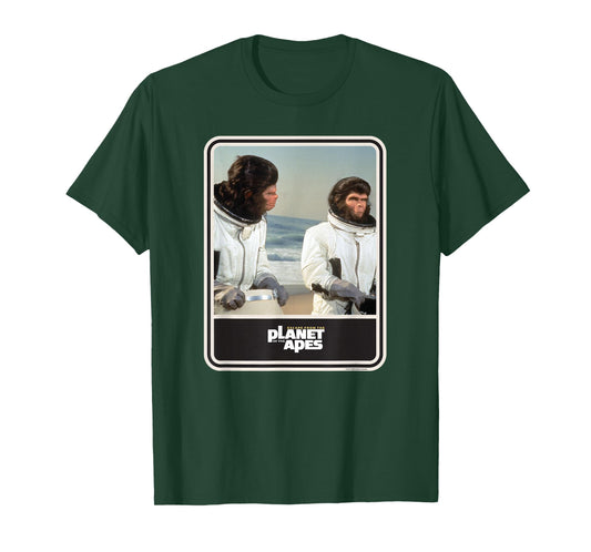 Escape from The Planet of The Apes 1971 Cornelius and Zira T-Shirt