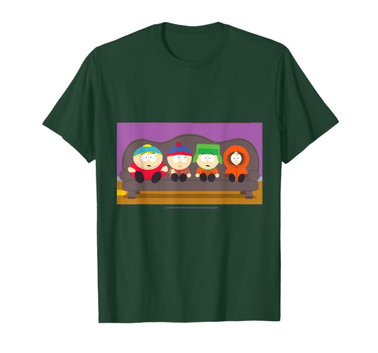 South Park Gang On A Couch T-Shirt