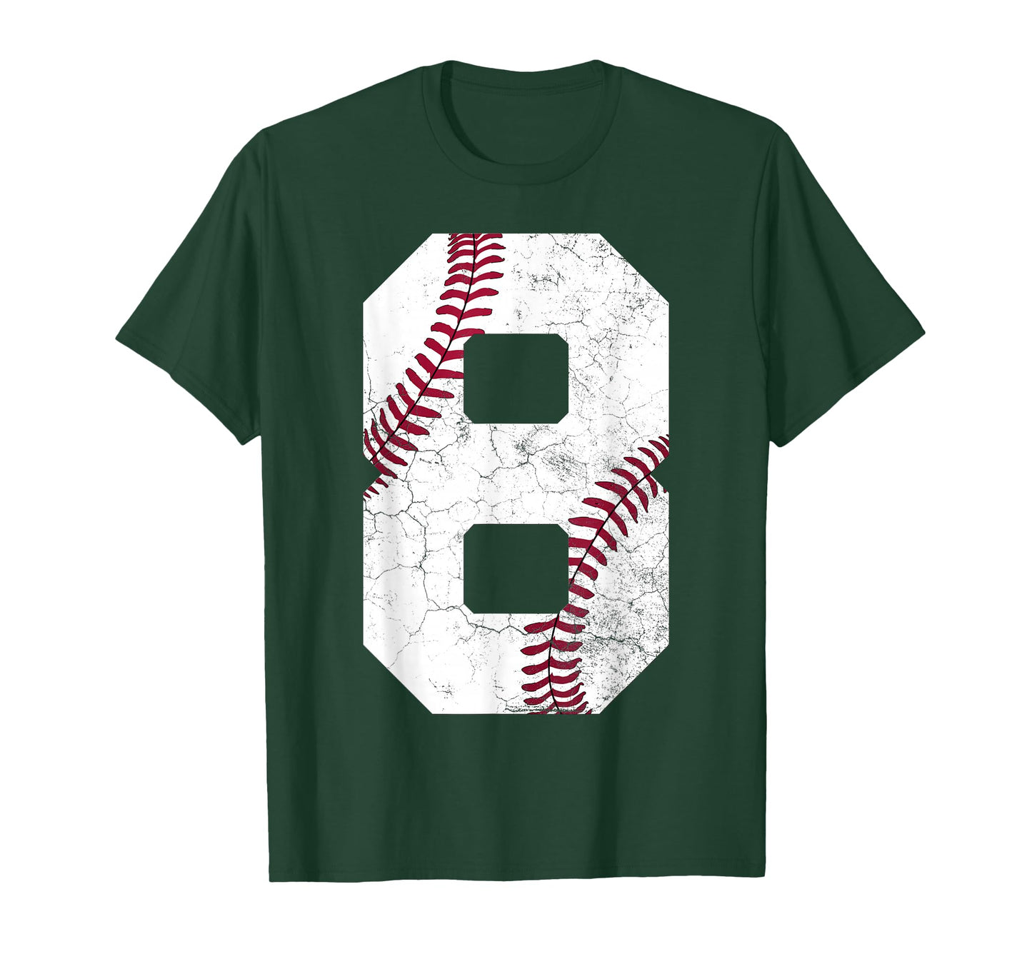 2017 8th Birthday Gift 8 Years Old Baseball Eighth Boys Kids T-Shirt
