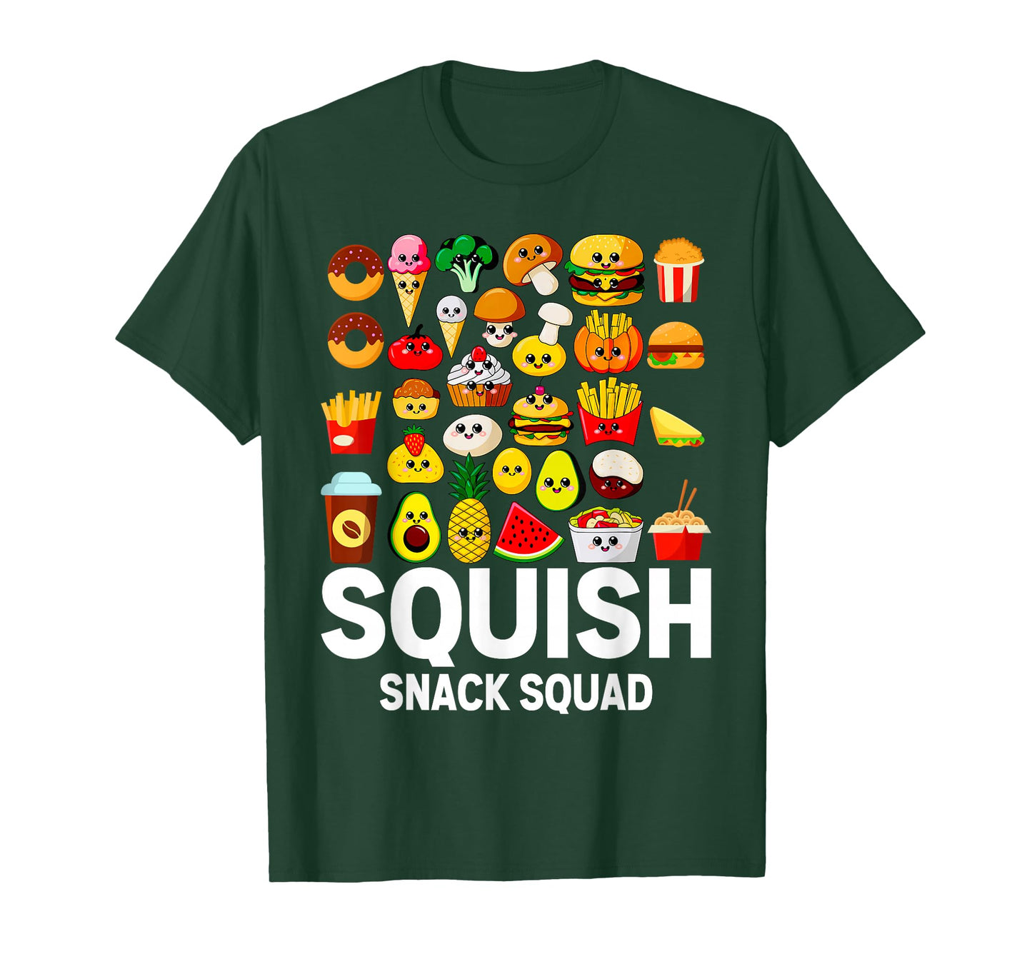 Squish Snack Squad! Stuffed Animal Plush Mallow! Squish Food T-Shirt