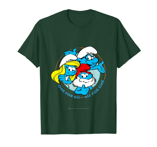 The Smurfs - One for All T-Shirt