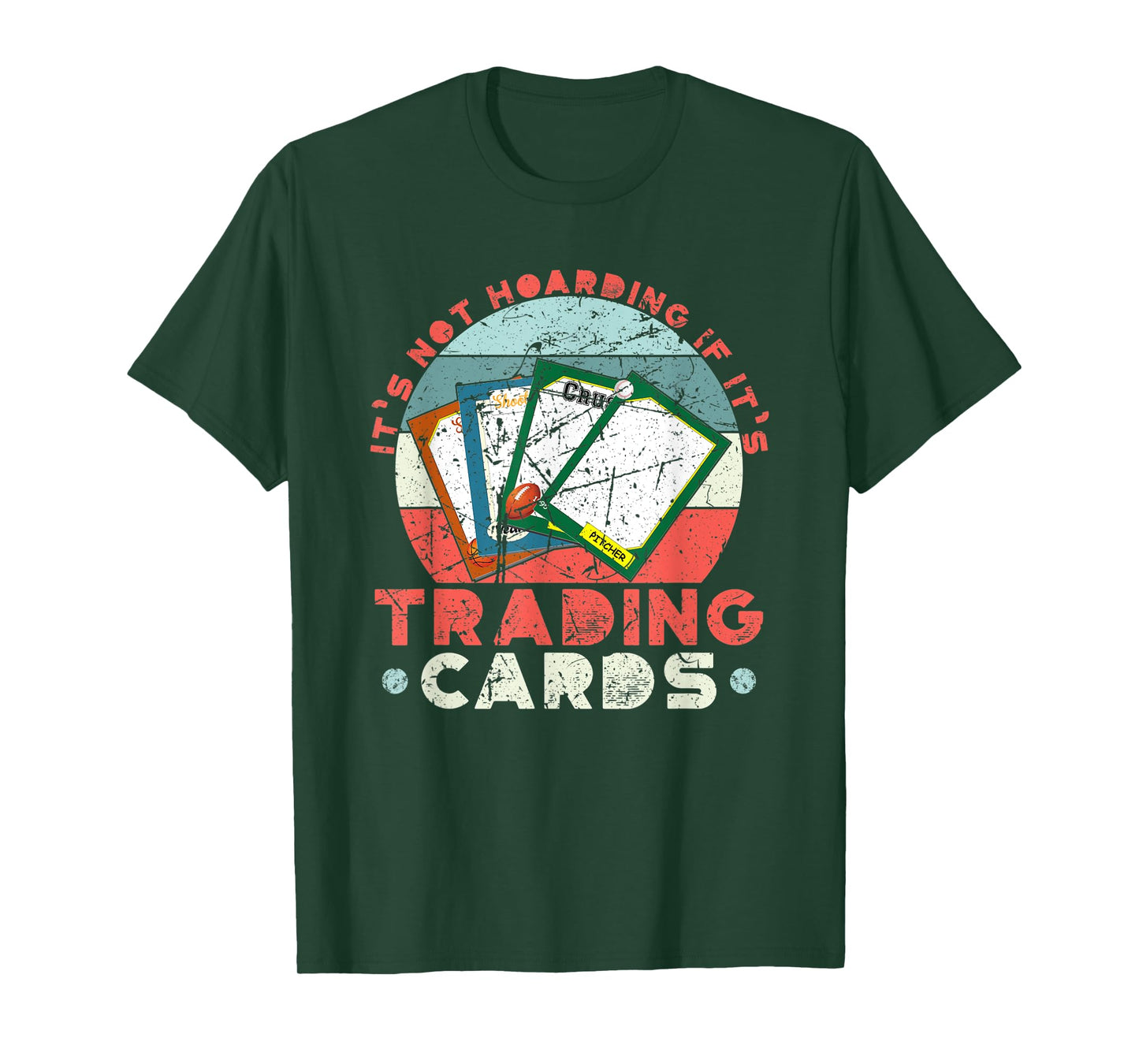 Mens Funny TCG Trading Card Game Collect Deck Building T-Shirt