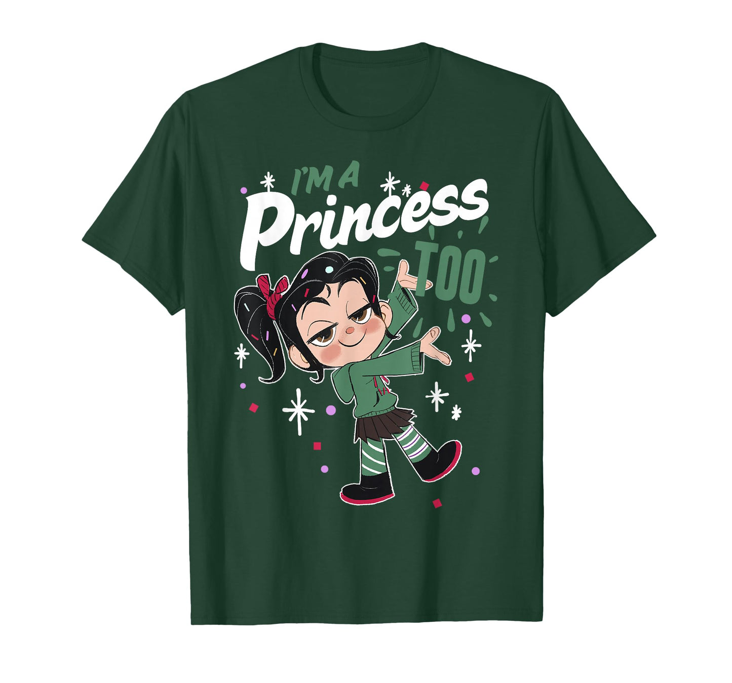 Disney Wreck It Ralph 2 Princess Logo Graphic T-Shirt T-Shirt