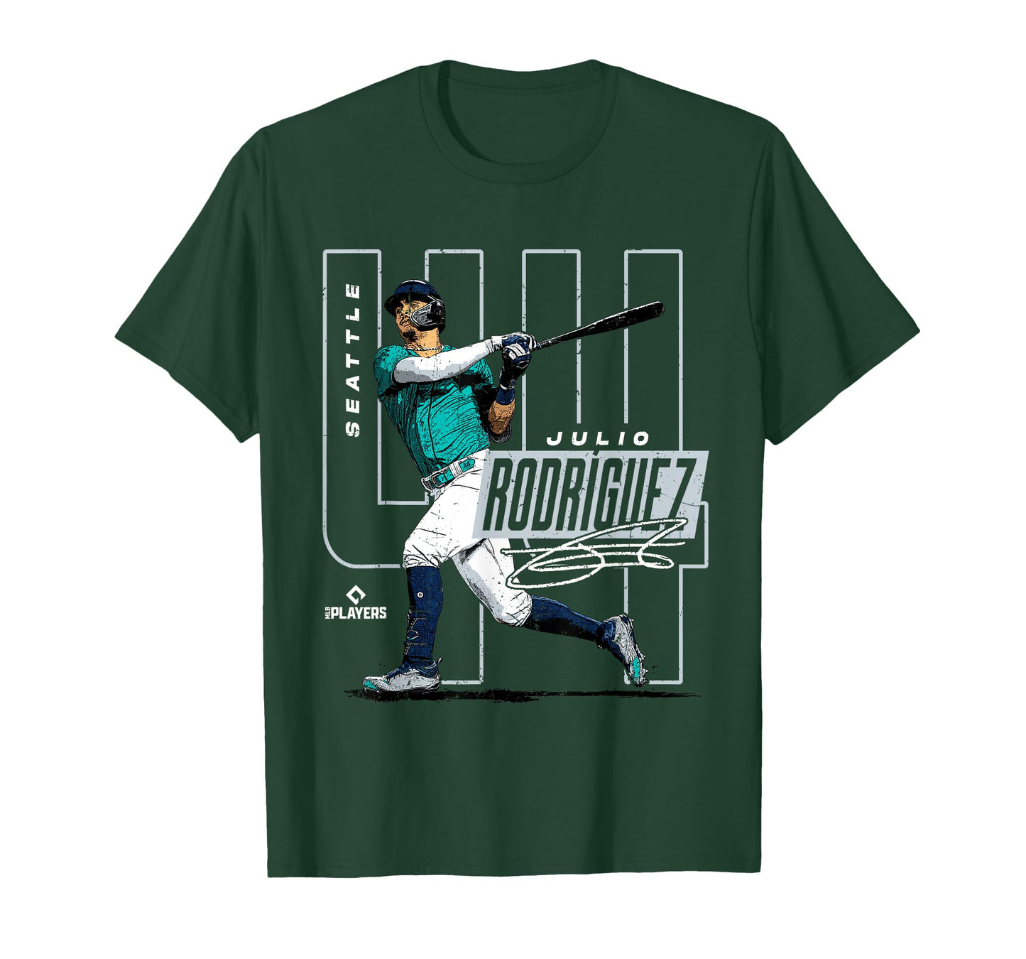 Julio Rodriguez | Seattle Baseball MLB Players | MLBJROD3003 T-Shirt