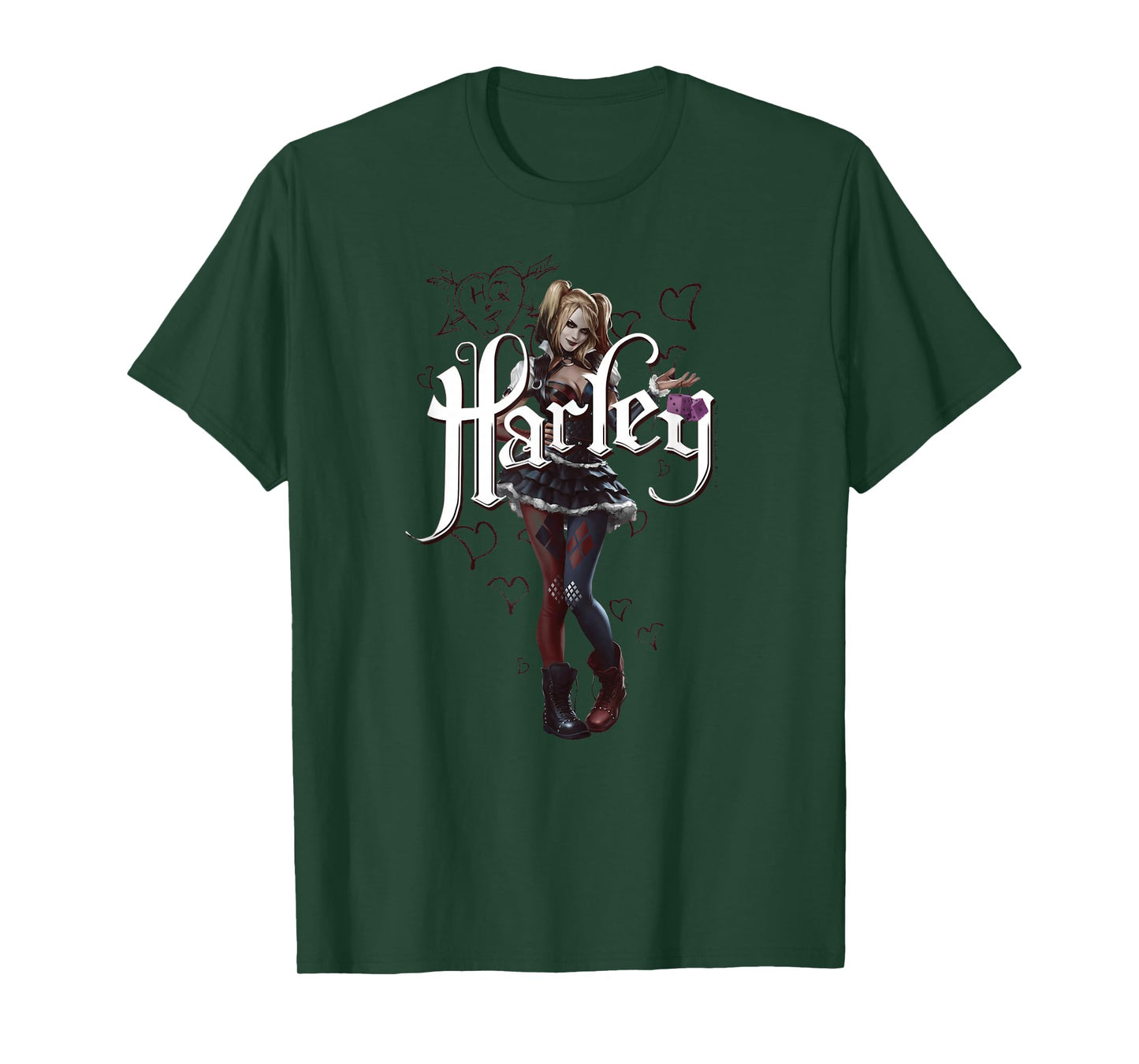 Batman: Arkham Knight Harley Quinn Lover Girl T-Shirt