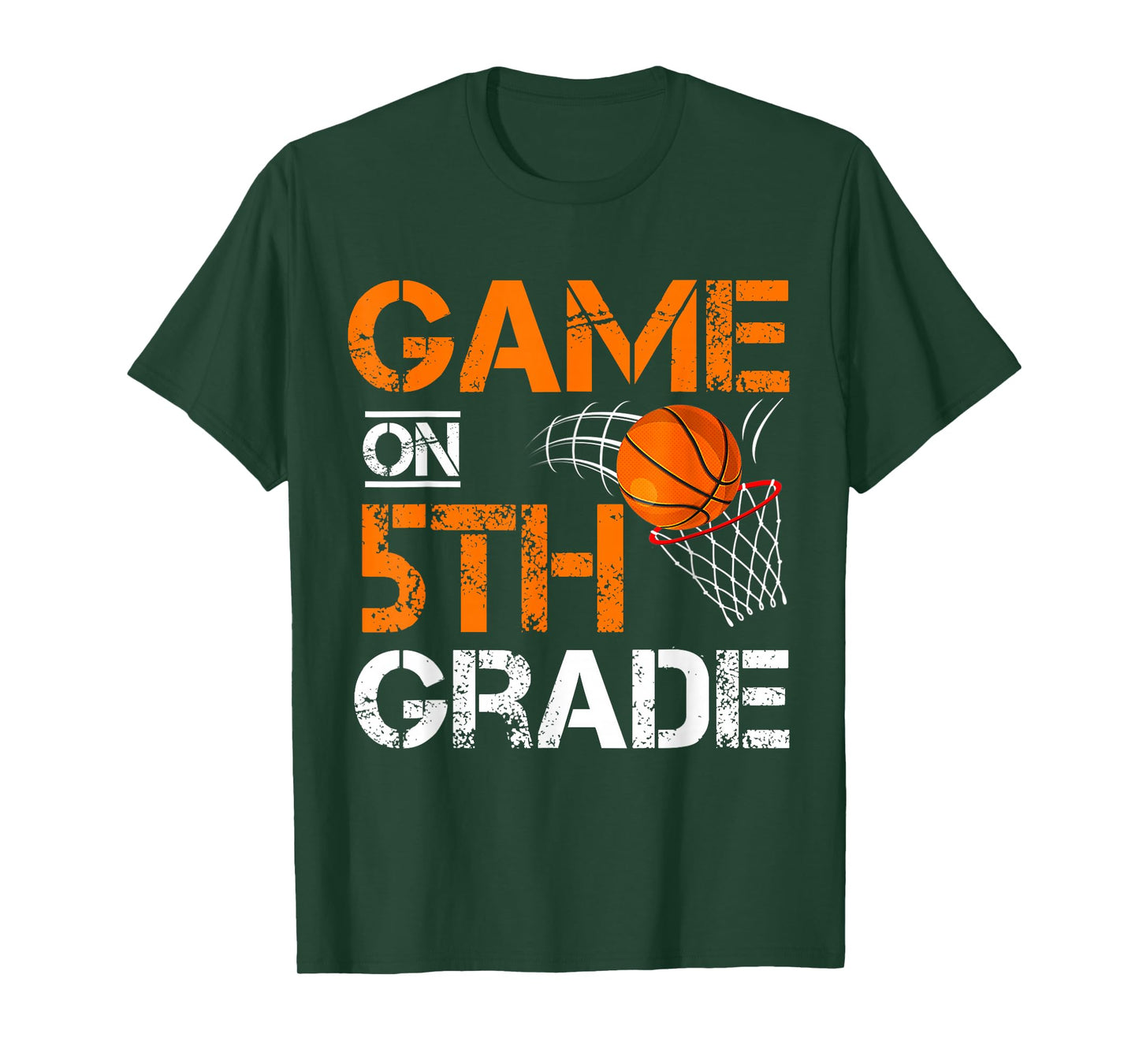 Funny Games On Fifth Grade Basketball First Day Of School T-Shirt
