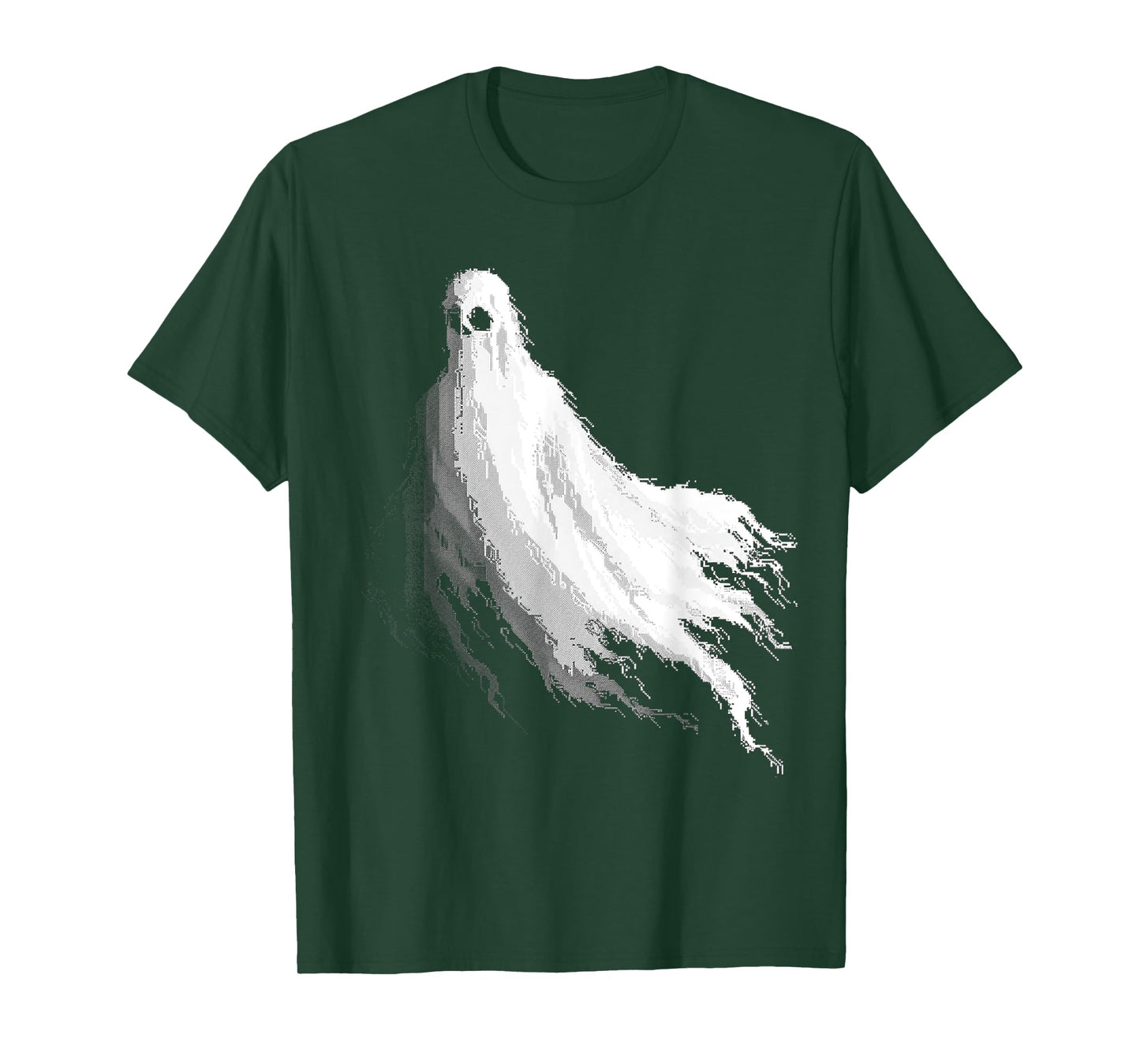 Ghost Costume Halloween Spooky Art Ghost T-Shirt