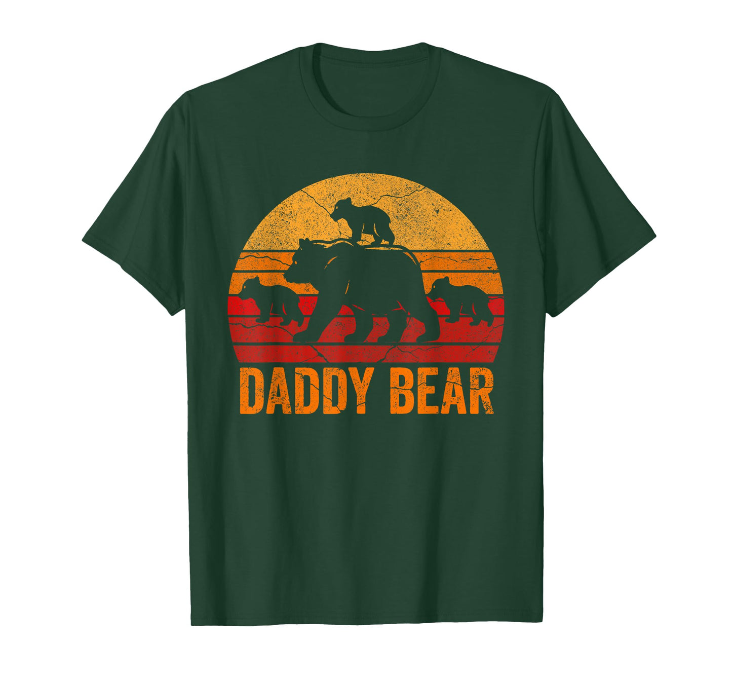 Daddy Bear 3 Kids TShirt Daddy Bear 3 Cubs Shirt Dad 3 Kids T-Shirt
