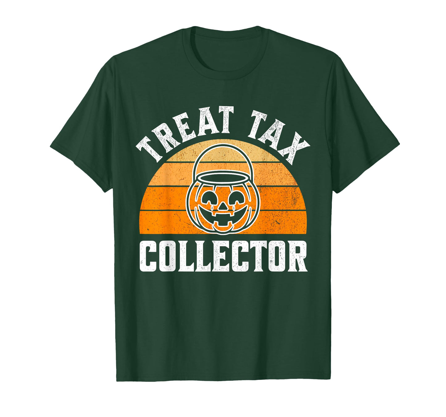 Treat Tax Collector Funny Halloween Trick Or Treating Parent T-Shirt