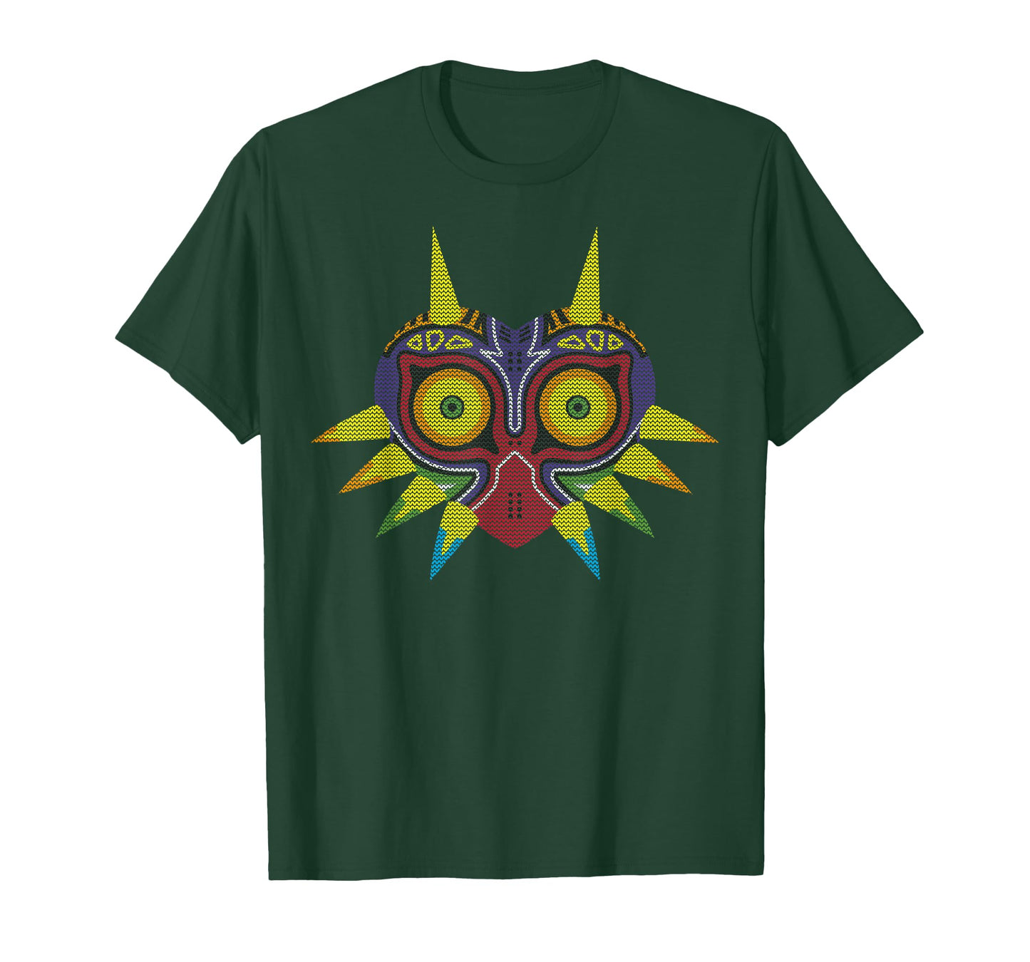 The Legend of Zelda Majora's Mask Knit Style Portrait T-Shirt