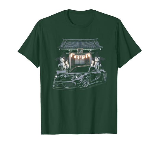 Japanese Car Tshirt Men JDM Japan Street Racing Streetwear T-Shirt
