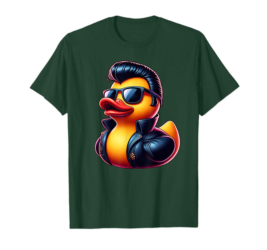50s Sock Hop Rubber Ducky Greaser Boys Kids Ducky T-Shirt