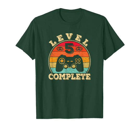 5th Wedding Anniversary - 5 Years Married - Level 5 Complete T-Shirt