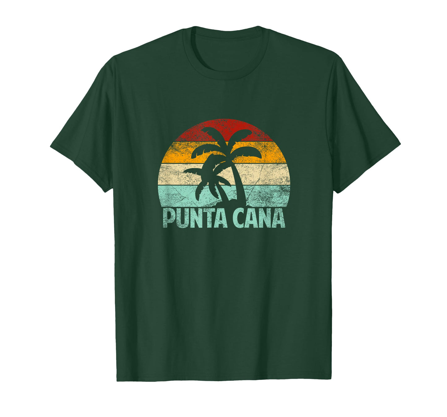 Punta Cana Vintage 70s 80s Retro Vacation Dominican Republic T-Shirt
