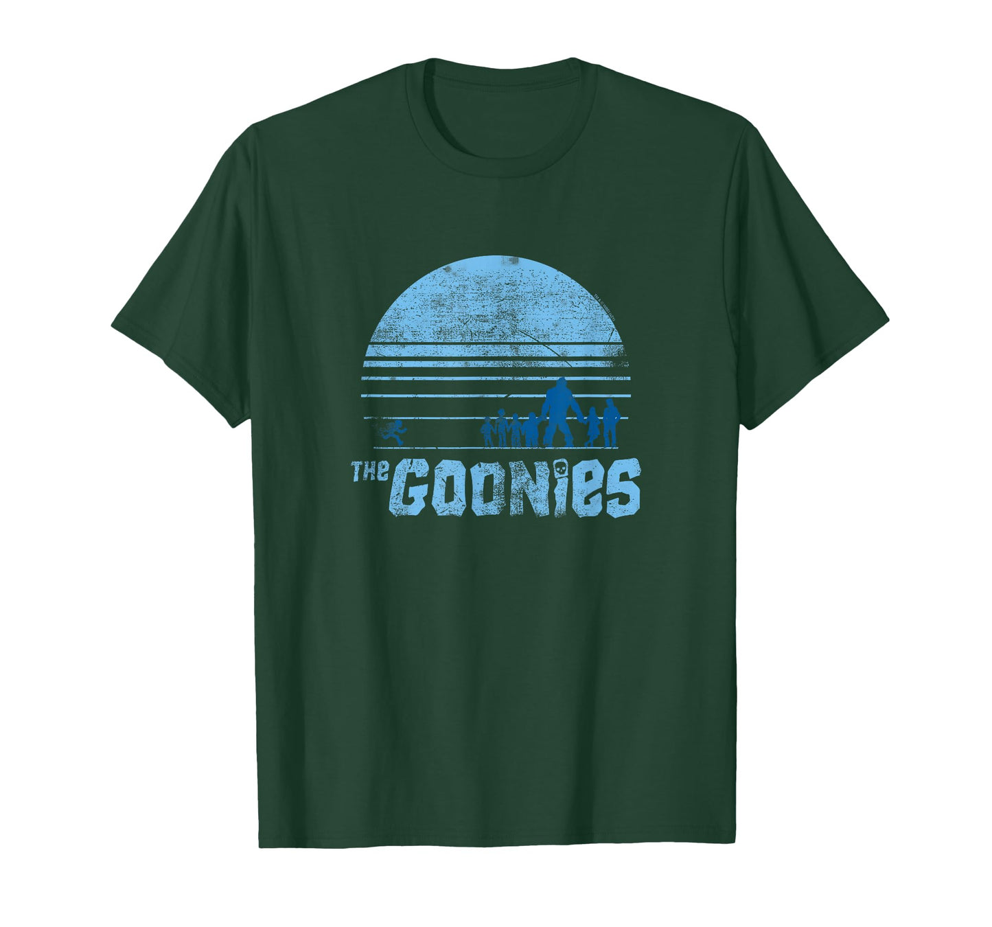The Goonies Blue Silhouette T-Shirt