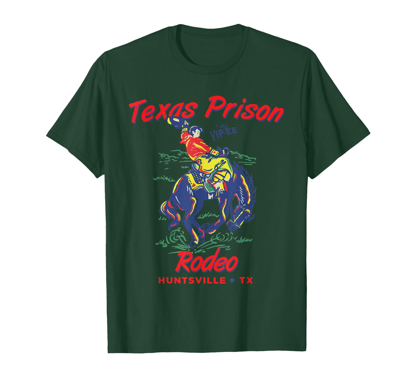 Texas Prison Rodeo Shirt, Western Cowboy T-Shirt