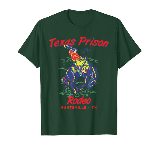 Texas Prison Rodeo Shirt, Western Cowboy T-Shirt