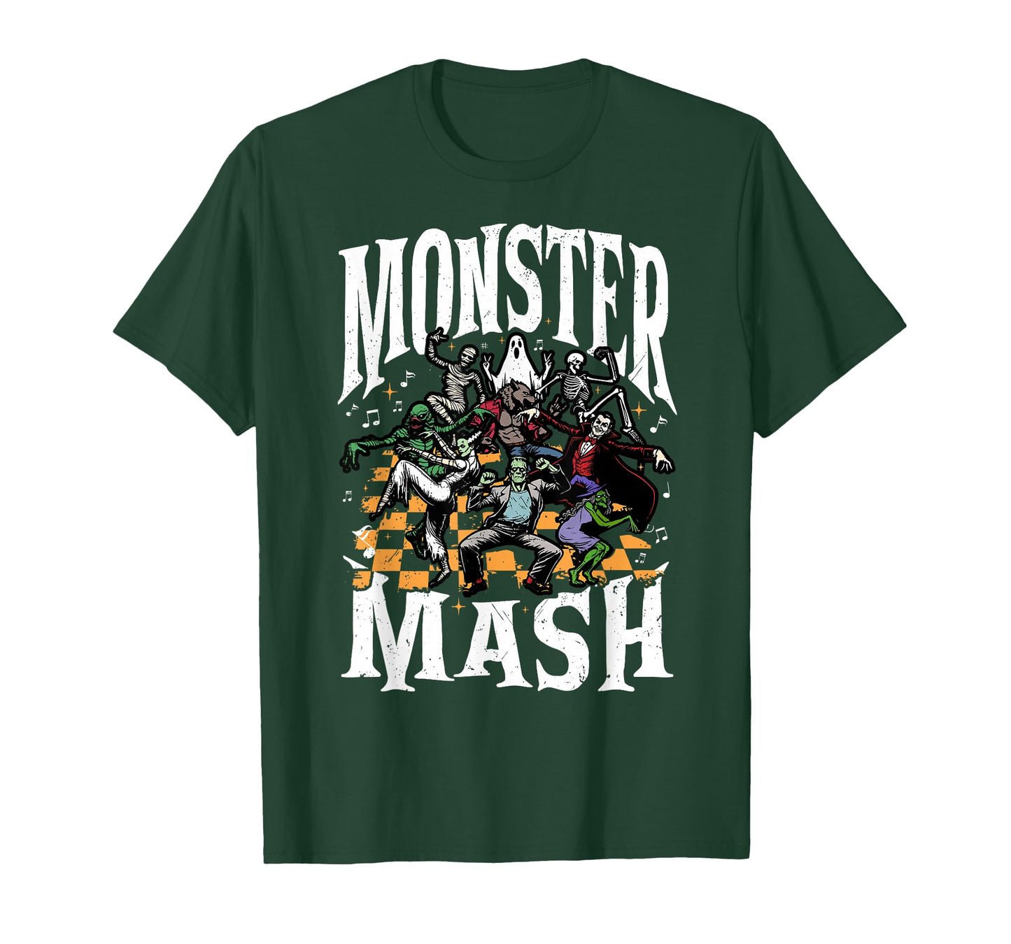 Monster Mash Funny Halloween Spooky Season Trick Or Treat T-Shirt