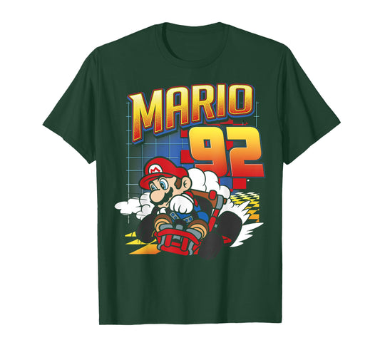 Mario Kart 92 Classic Drift Colorful Graphic T-Shirt T-Shirt