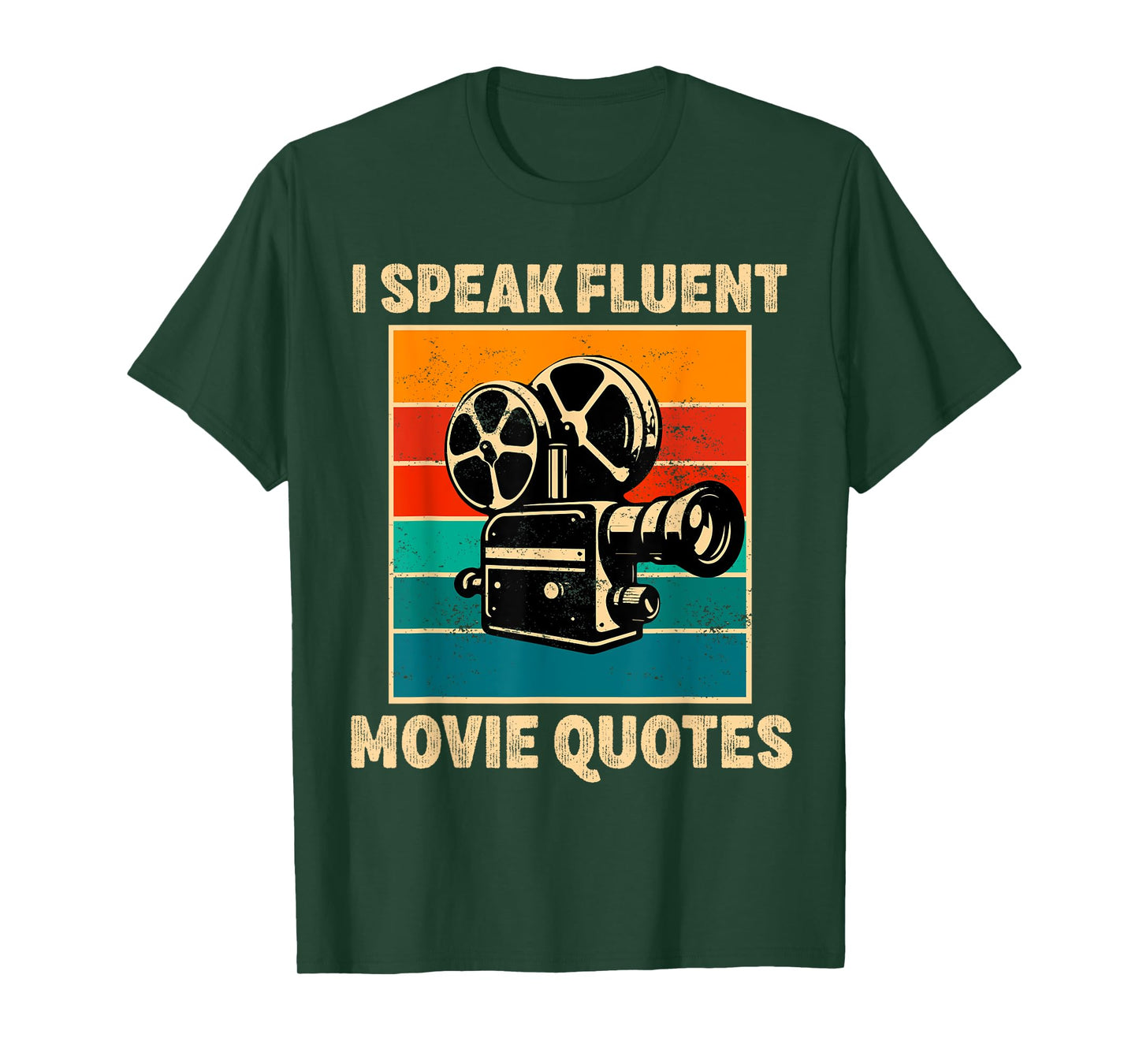 I Speak Fluent Movie Quotes Lover Critic Movie Film Cinema T-Shirt