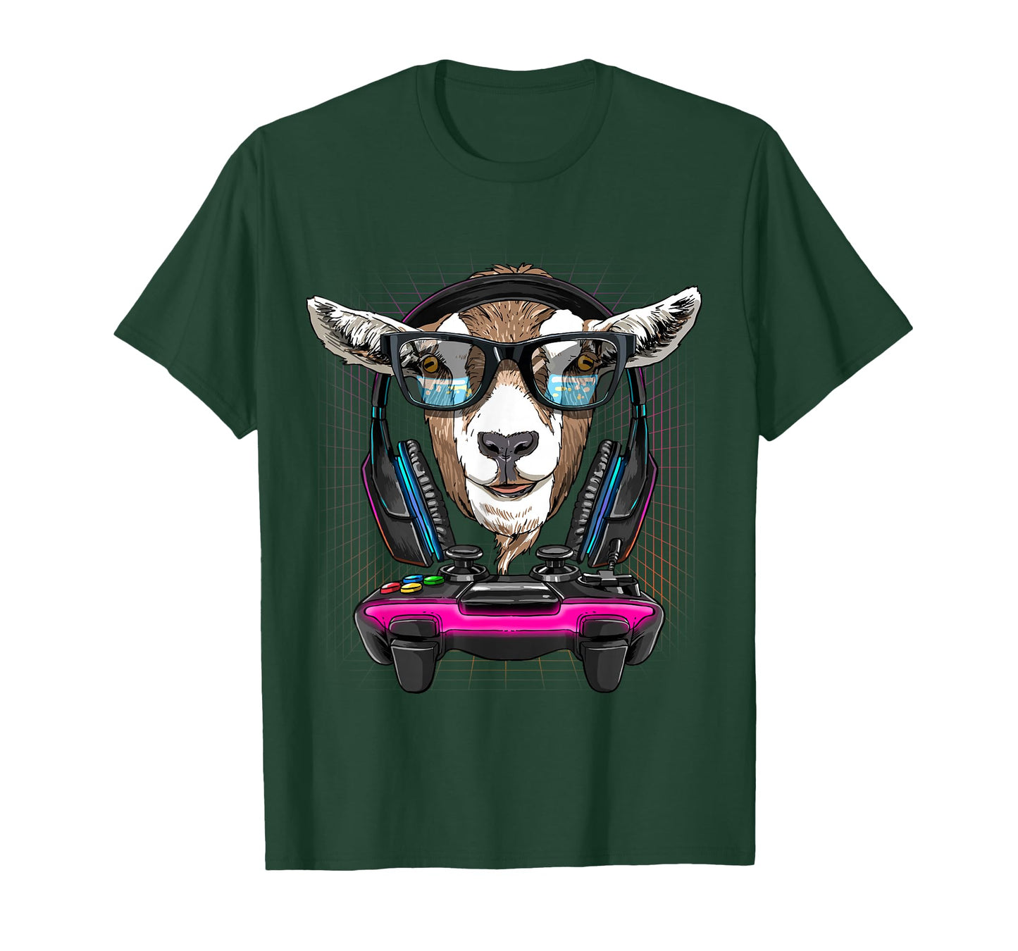 Goat Gamer PC Computer Video Game Lover Streaming Gaming T-Shirt