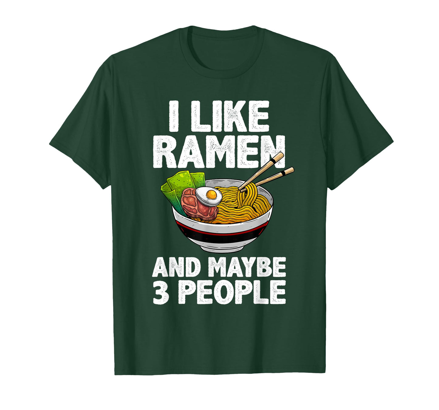 Cool Ramen for Men Women Anime Ramen Noodle Soup Cup Noodles T-Shirt Small