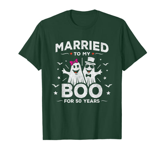 50th Wedding Anniversary October Wedding - 50th Anniversary T-Shirt