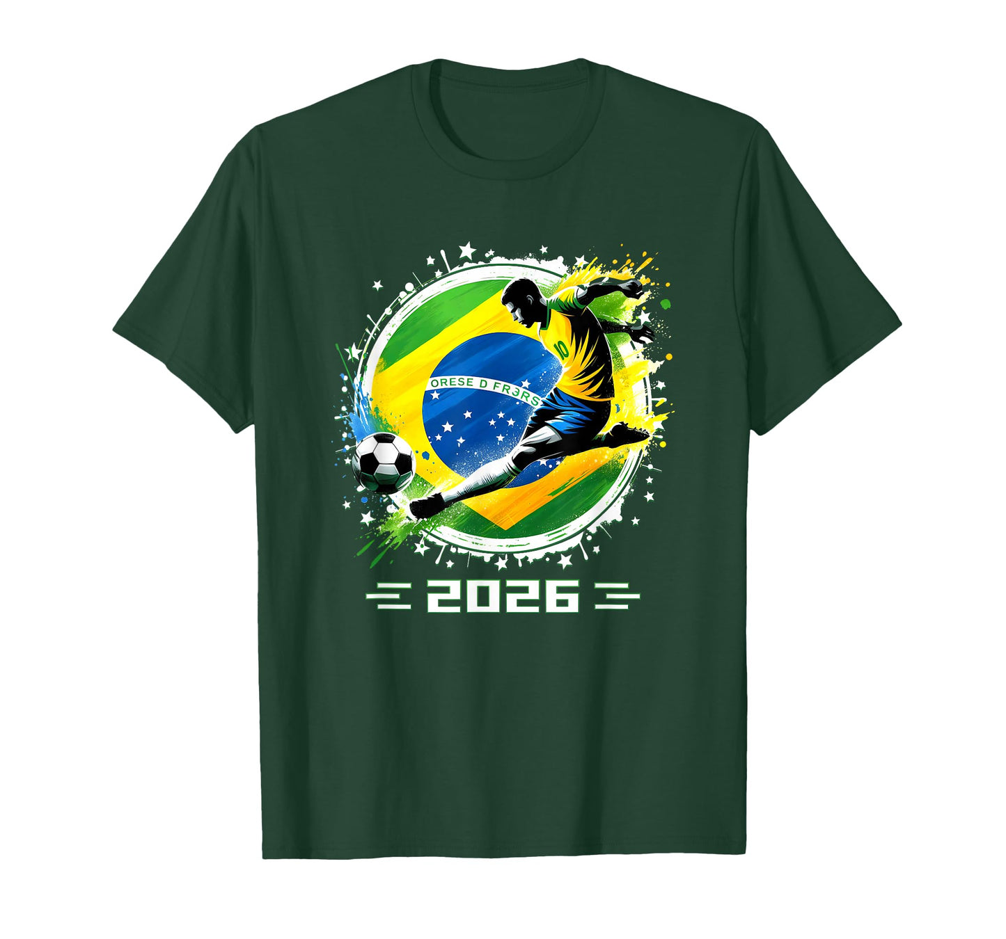 Brazil T-Shirt 2026 Brazil Player Retro Boys T-Shirt