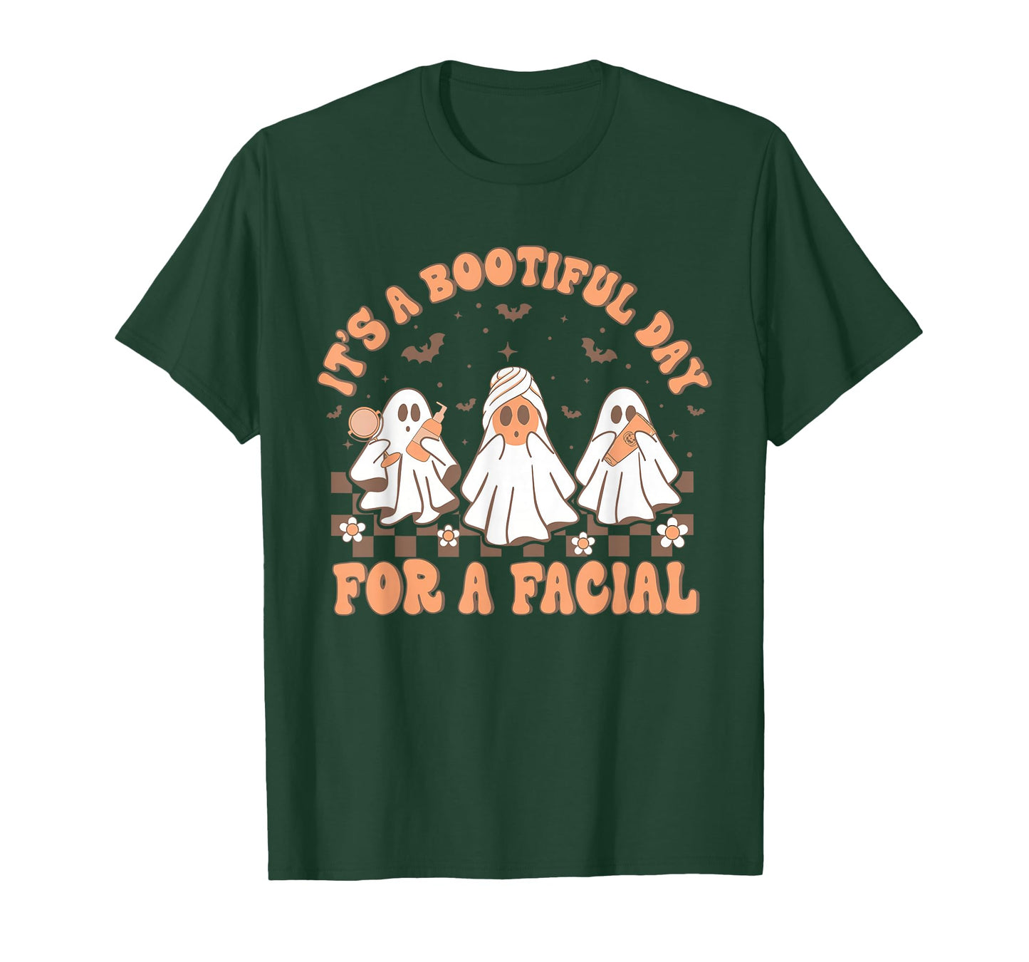 Spooky Dermatologist Its A Bootiful Day for Facial Halloween T-Shirt
