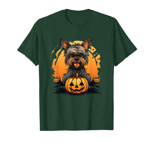 Halloween Dog Costume With Pumpkin Hocus Pocus T-Shirt