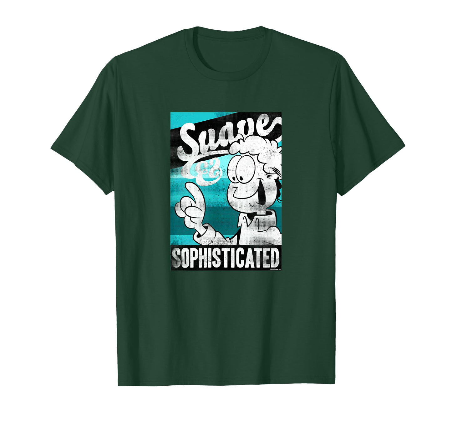 Garfield Jon Arbuckle Suave & Sophisticated Jon T-Shirt