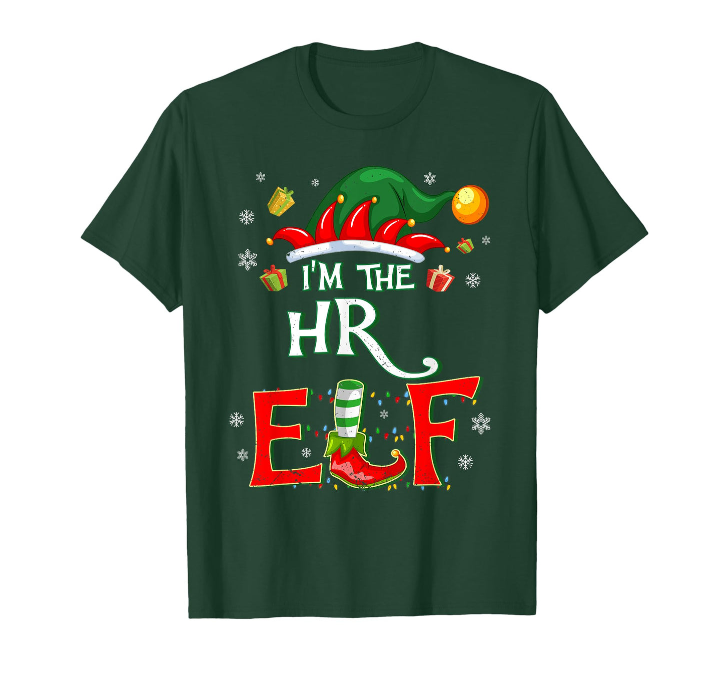 Im The HR Elf Fun Christmas HR Manager T-Shirt