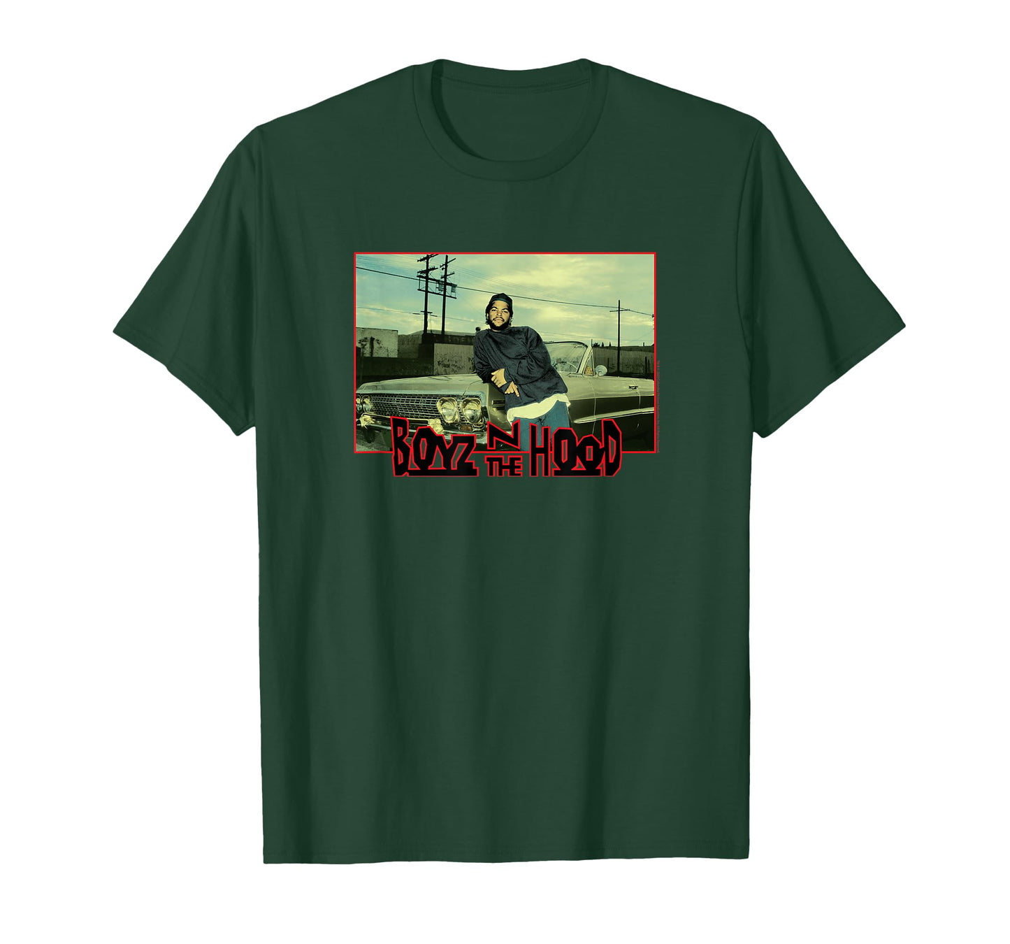 Boyz n The Hood with Car T-Shirt