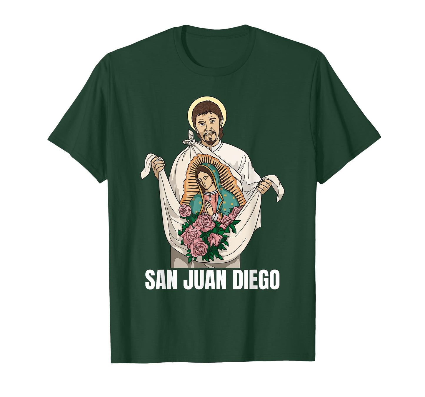 Saint Juan Diego Guadalupe Catholic T-Shirt