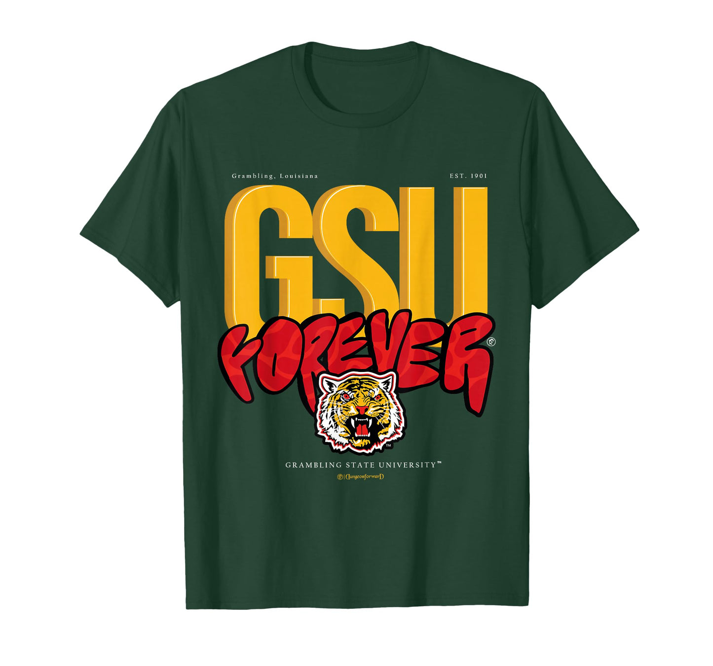 The Yard Essentials - Grambling State University - Forever T-Shirt