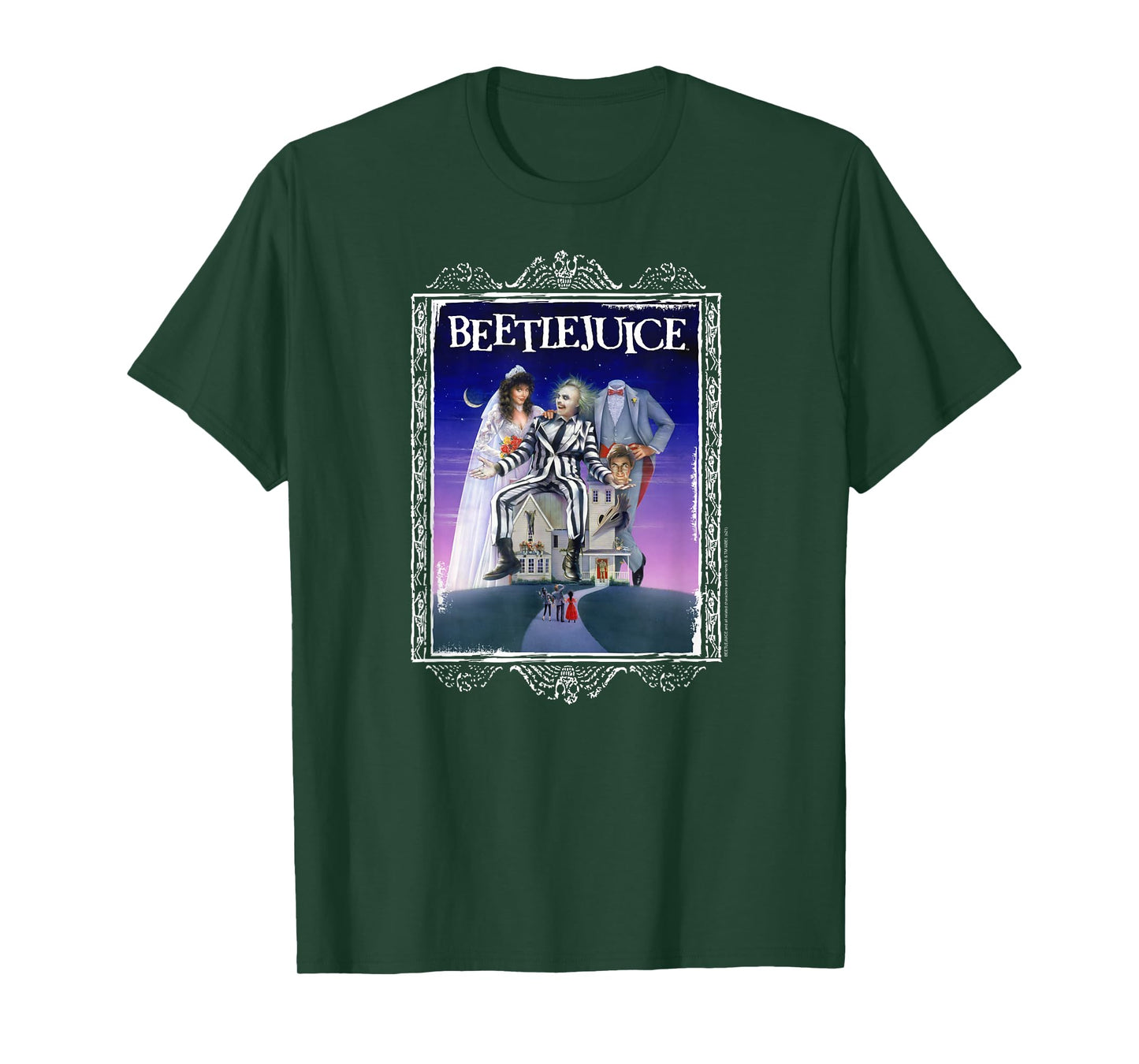Beetlejuice Classic Movie Poster Photo Movie T-Shirt