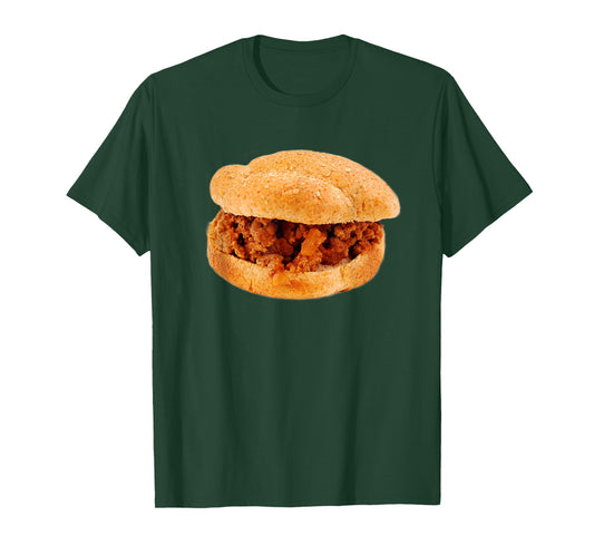 Funny Sloppy Joe beef sandwich lover Halloween costume food T-Shirt