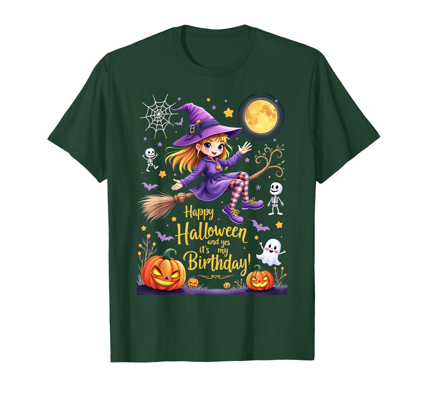 Happy Halloween And Yes It's My Birthday T-Shirt
